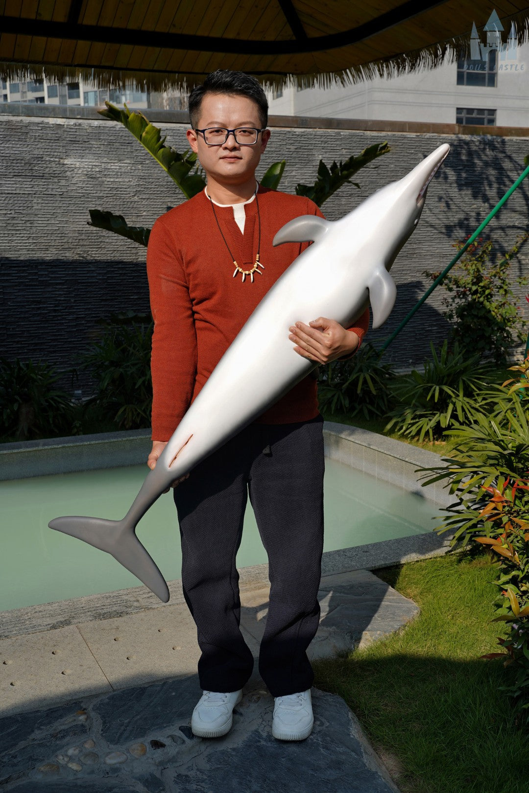 Delfin Sexdocka (Dolls Castle 130cm Silikon)