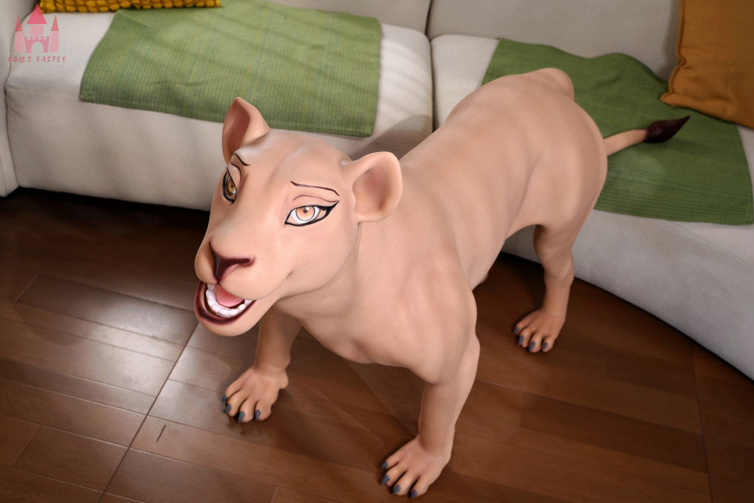 Nala Lejon Sexdocka (Dolls Castle 72cm Silikon)