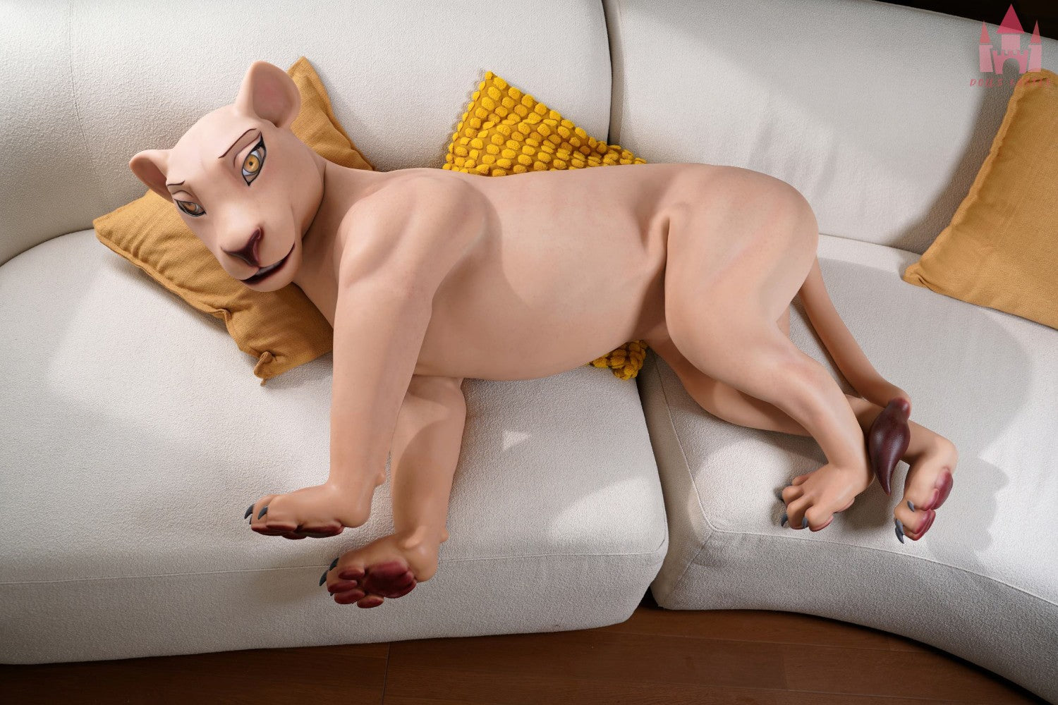 Nala Lejon Sexdocka (Dolls Castle 72cm Silikon)
