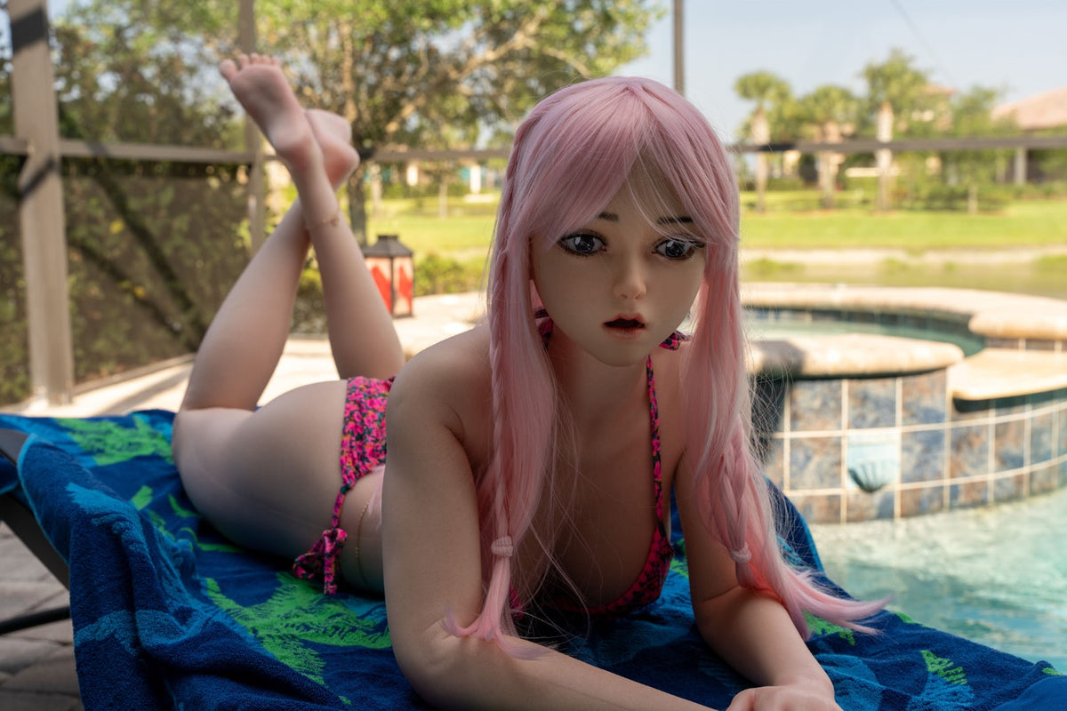 Anna-maio ​​(Doll Forever Silicone para copo eletrônico de 160 cm)