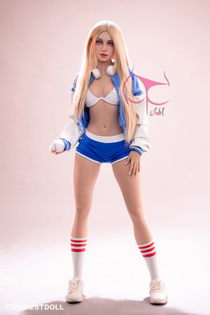 Boneca sexual de Eudora (FunWest Doll 159cm A-Cup #031 TPE) EXPRESS