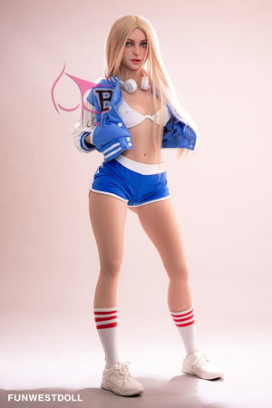 Boneca sexual de Eudora (FunWest Doll 159cm A-Cup #031 TPE) EXPRESS