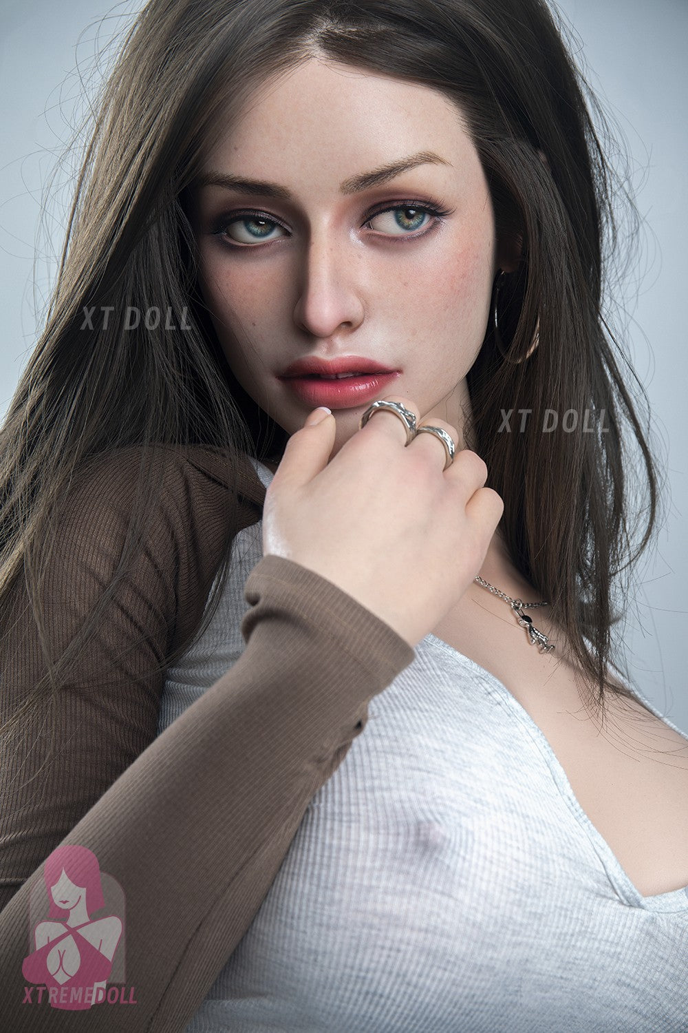 Everleigh muñeca sexual (XT Doll 162 cm Copa G #XT-19 Silicona)