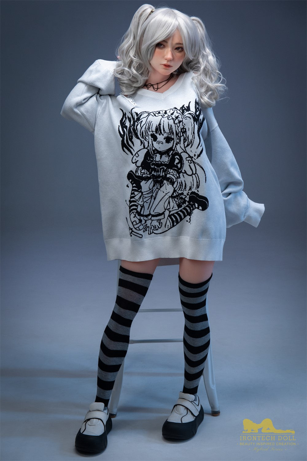 Boneca sexual Kimmy (Irontech Doll Copo F 154cm S10 TPE+Silicone)