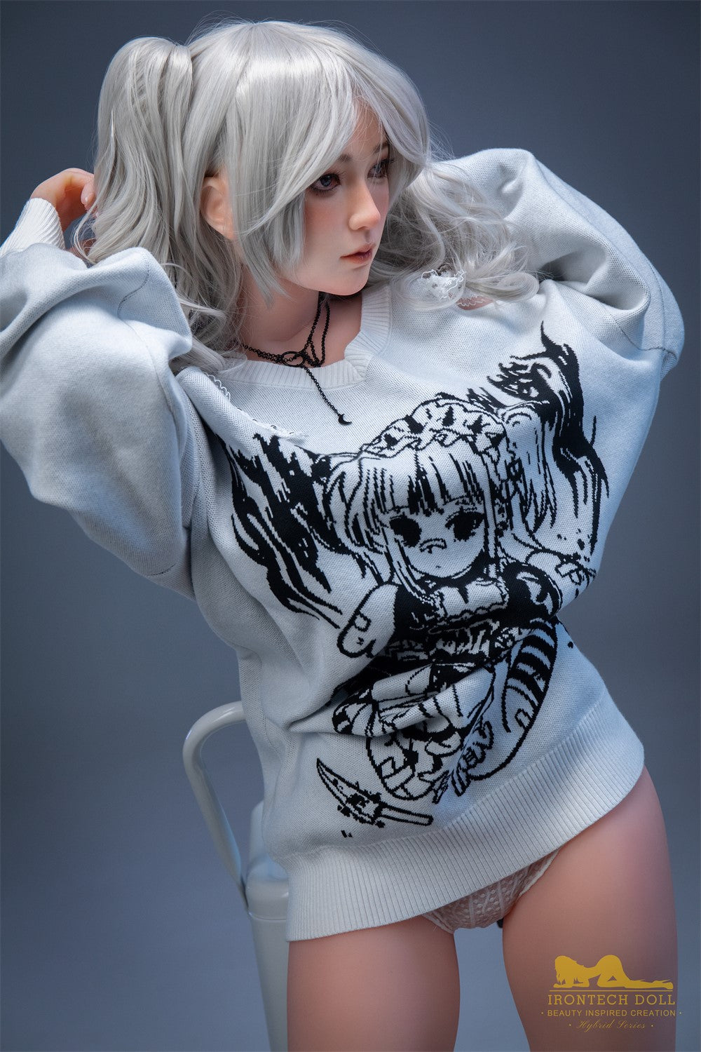 Boneca sexual Kimmy (Irontech Doll Copo F 154cm S10 TPE+Silicone)