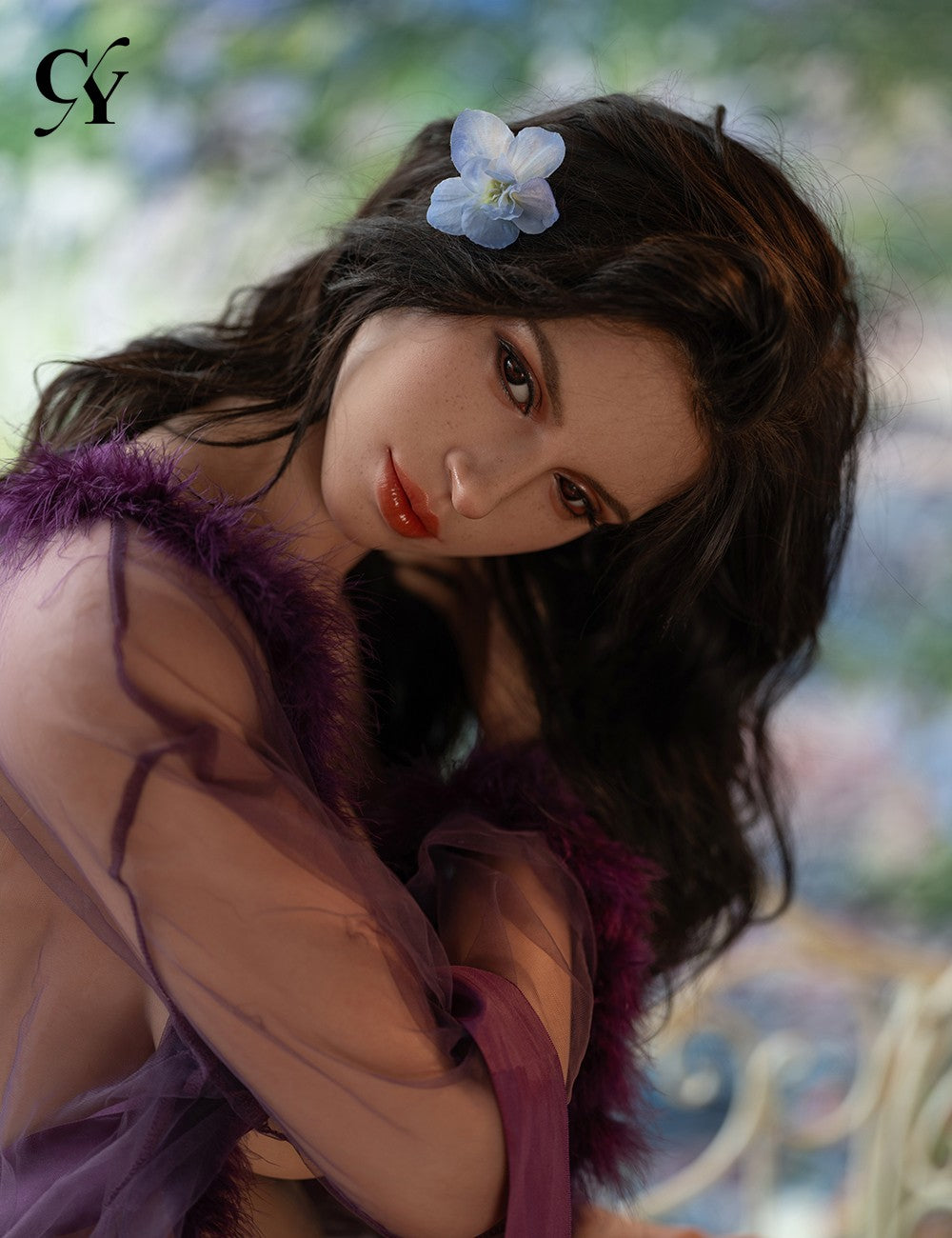 Boneca sexual Elodie (TOP CYDOLL Copo E de 176cm (TPE+Silicone)