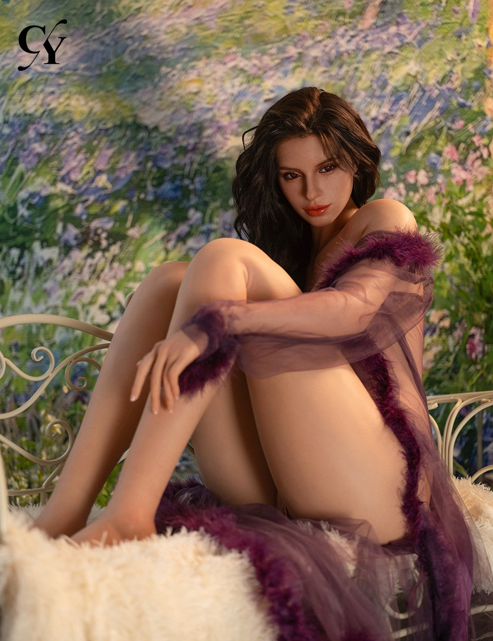 Boneca sexual Elodie (TOP CYDOLL Copo E de 176cm (TPE+Silicone)