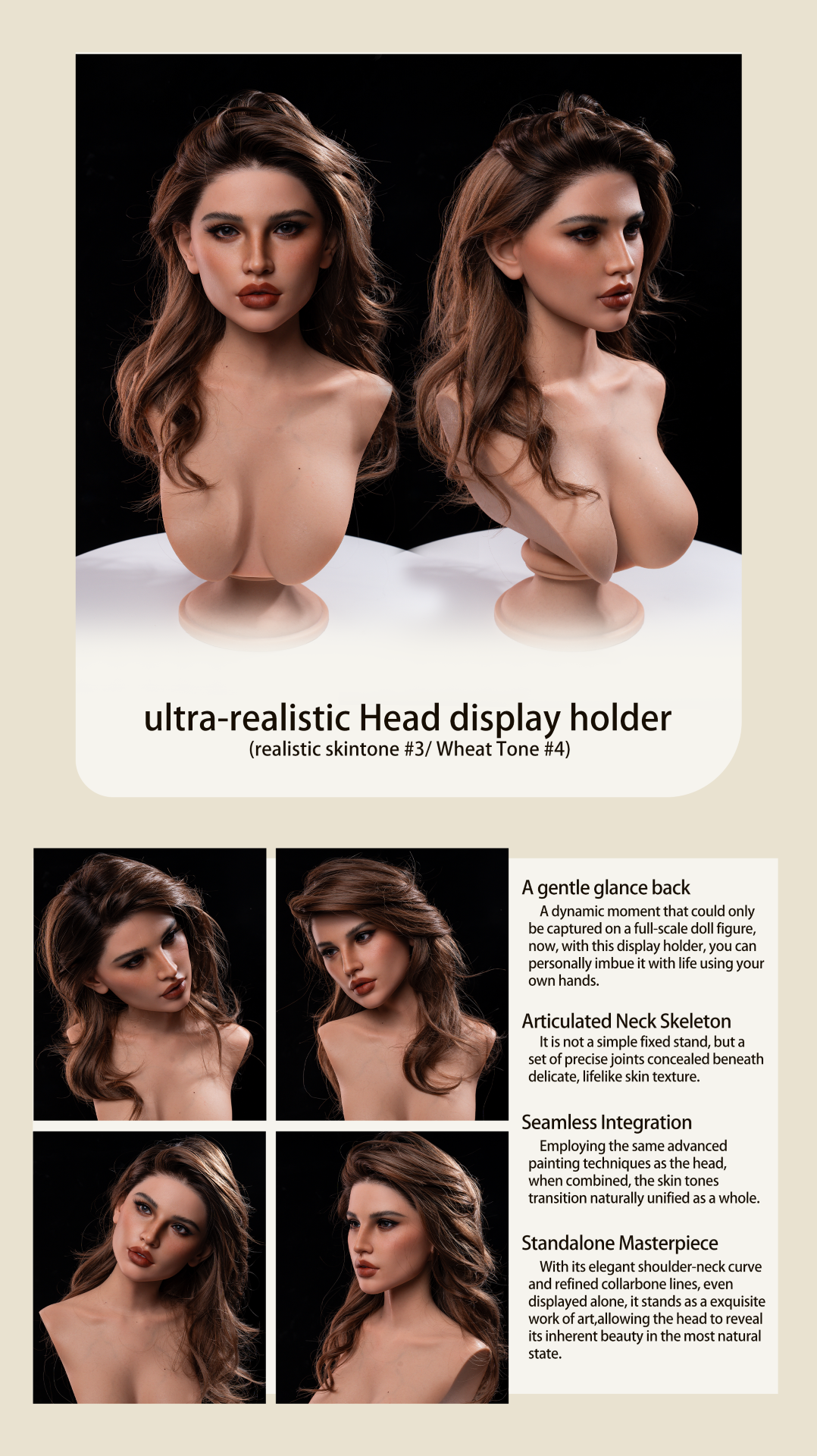 Elsa Modelo 21 Boneca Sexual Deluxe (Gynoid Doll Silicone de copa F de 164 cm)