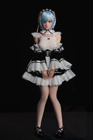 Dolho sexual de amarra (BC-Doll 61cm c-cup f01b silicone)