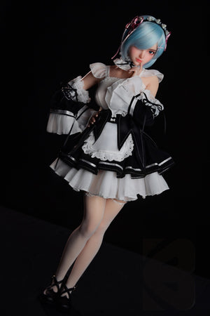 Dolho sexual de amarra (BC-Doll 61cm c-cup f01b silicone)