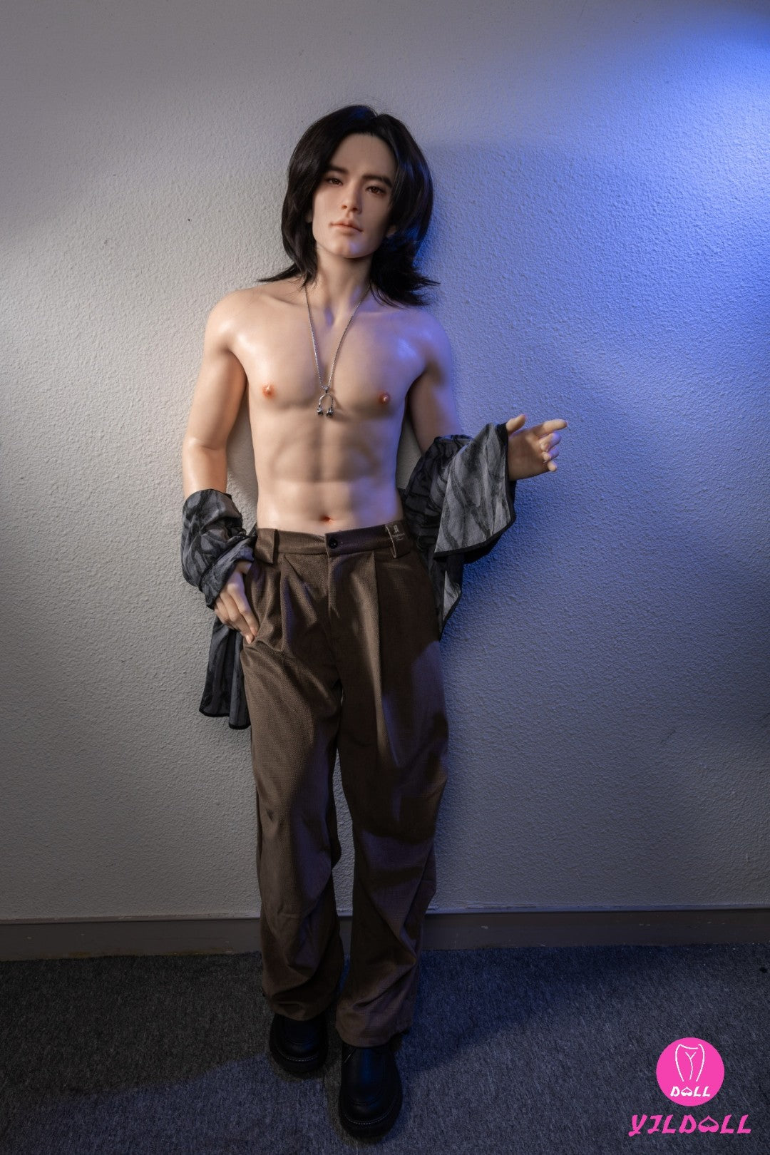 Boneca sexual masculina Charles (YJL Doll Silicone MD013 de 177cm)