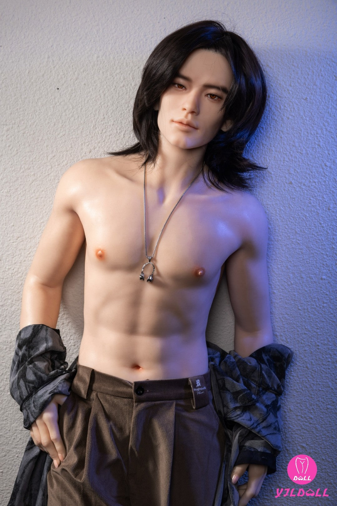 Boneca sexual masculina Charles (YJL Doll Silicone MD013 de 177cm)