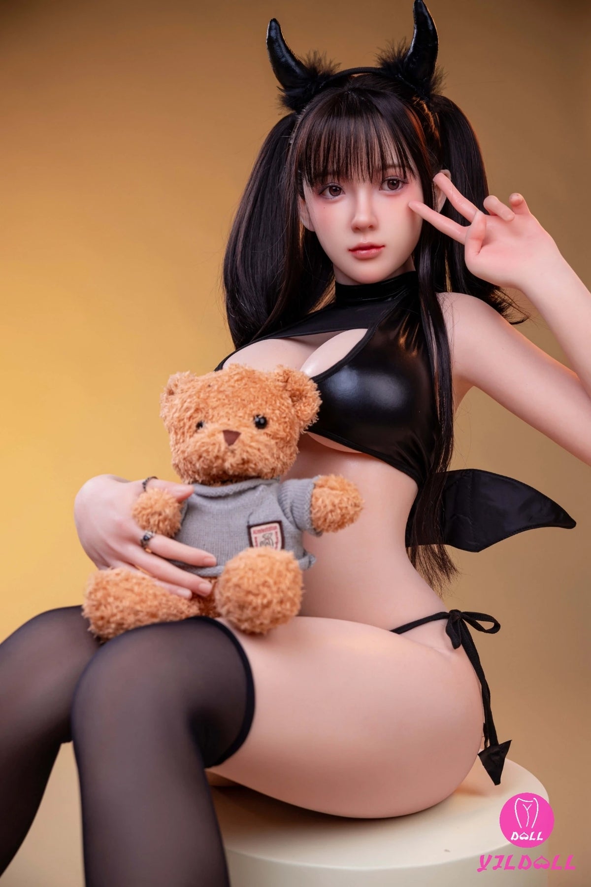 Boneca sexual Qiao Jing (YJL Doll Copo E de 168 cm #453 Silicone)
