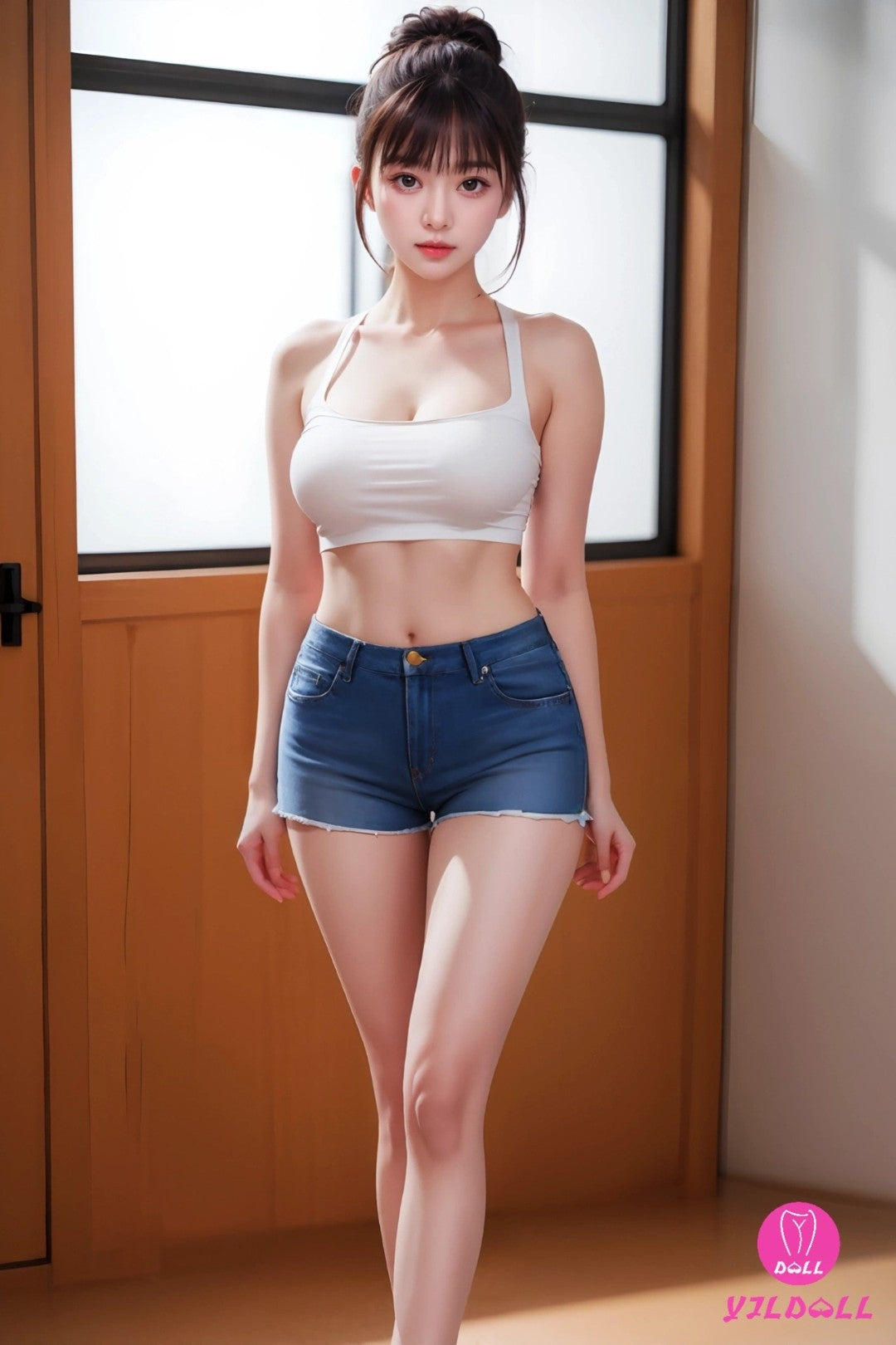 Shi yan muñeca sexual (YJL Doll 168 cm D-Kupa #416 Silicona)