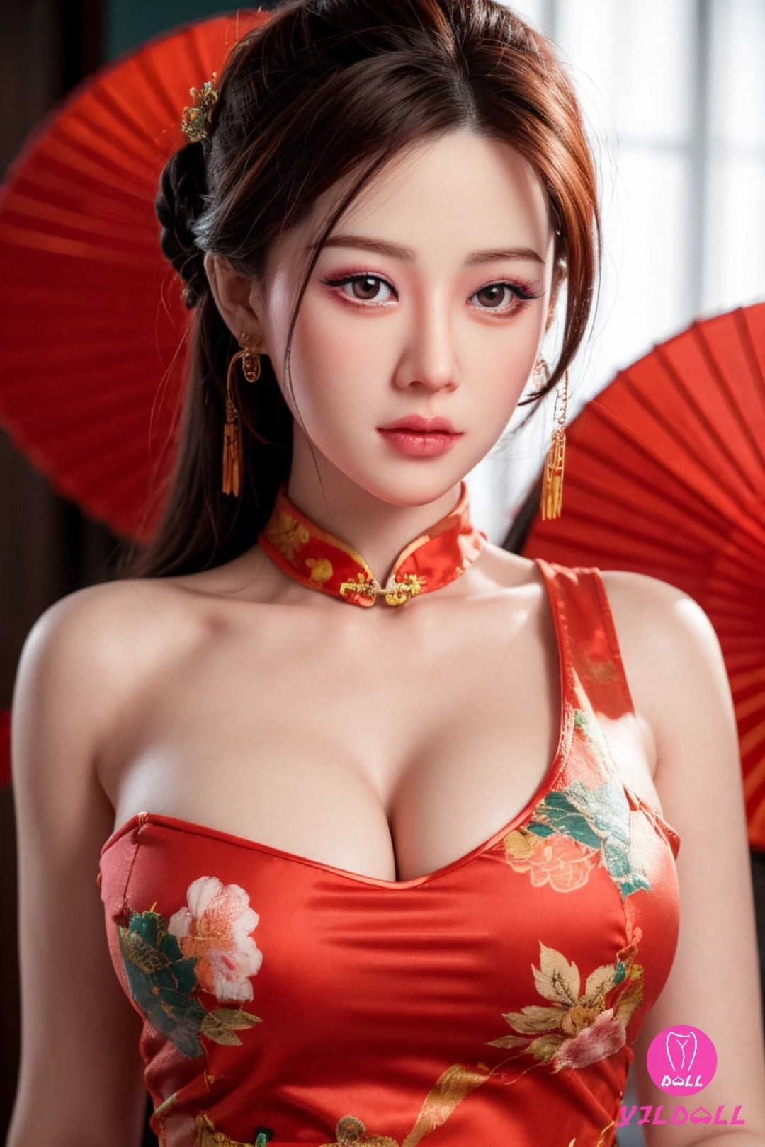 Serenidad muñeca sexual (YJL Doll 168 cm D-CUP #413 Silicona)