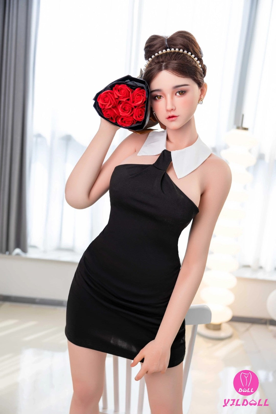 Adine muñeca sexual (YJL Doll 168 cm E-CUP #383 Silicona)