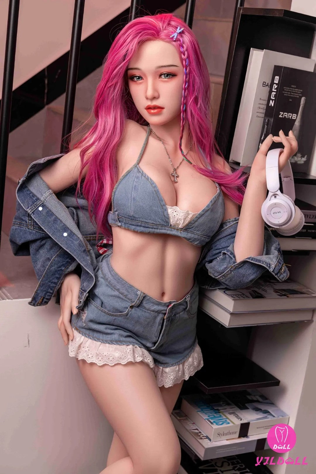 Boneca sexual Hailey (YJL Doll Copo E de 168 cm #372 Silicone)