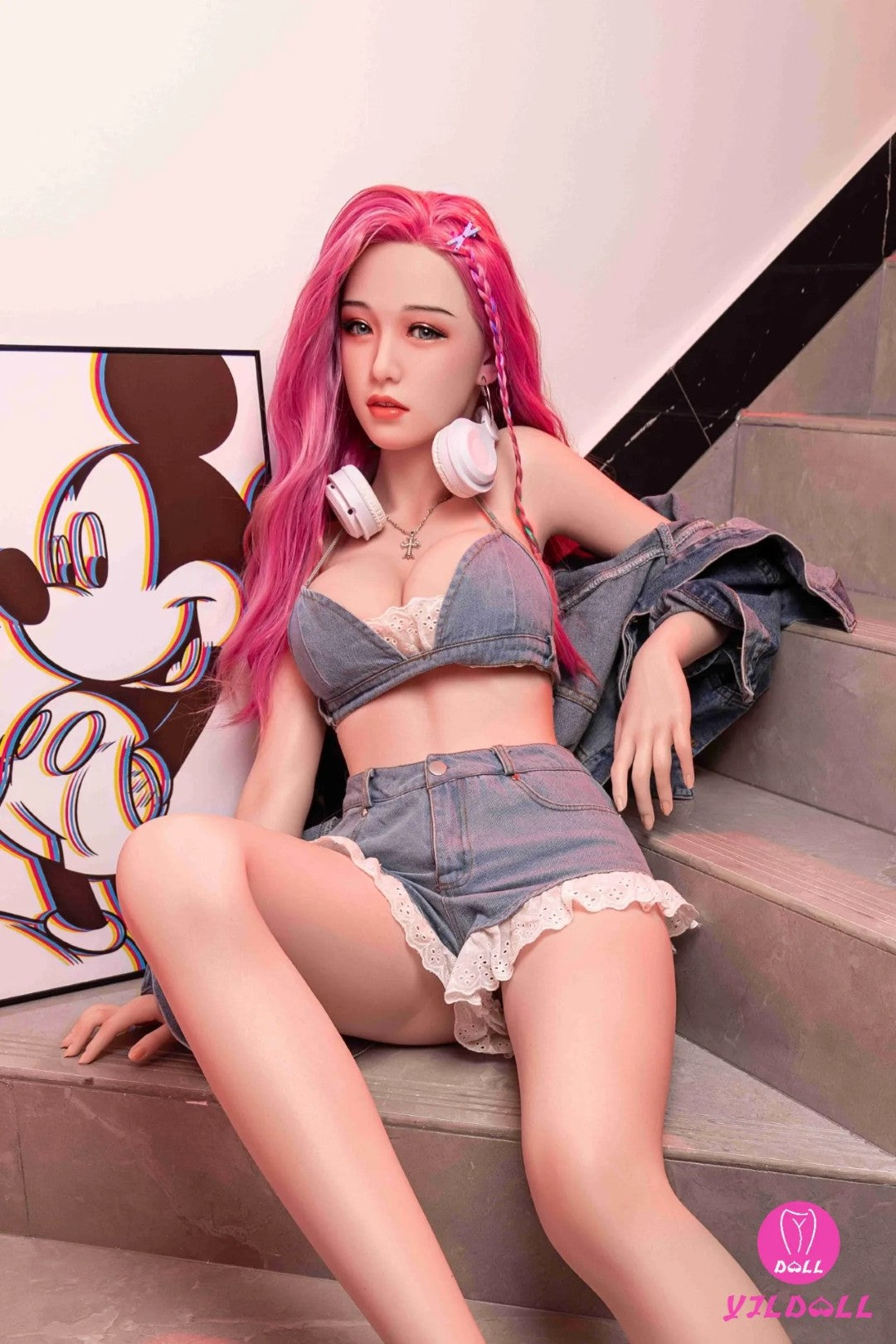 Boneca sexual Hailey (YJL Doll Copo E de 168 cm #372 Silicone)