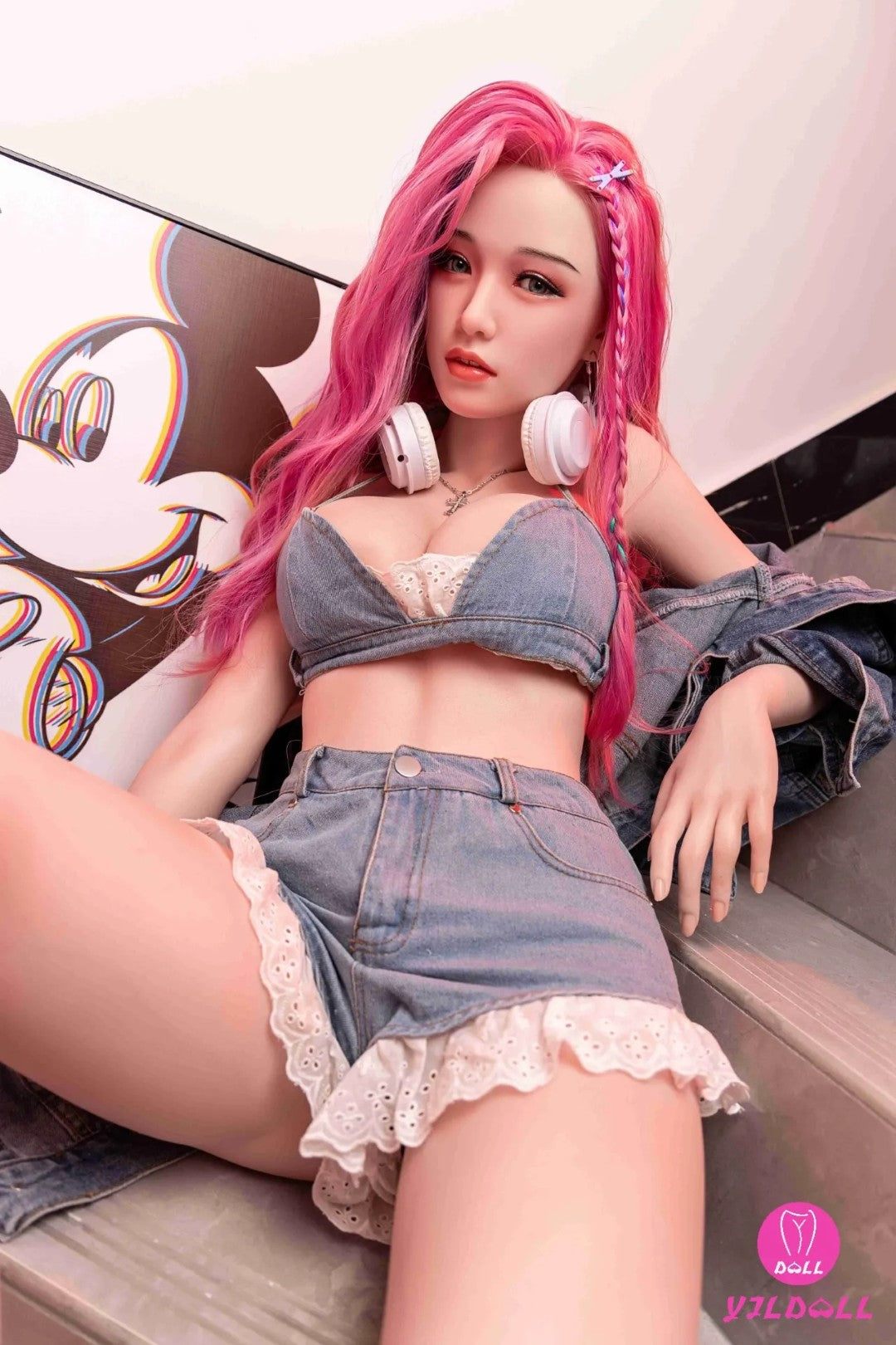 Boneca sexual Hailey (YJL Doll Copo E de 168 cm #372 Silicone)