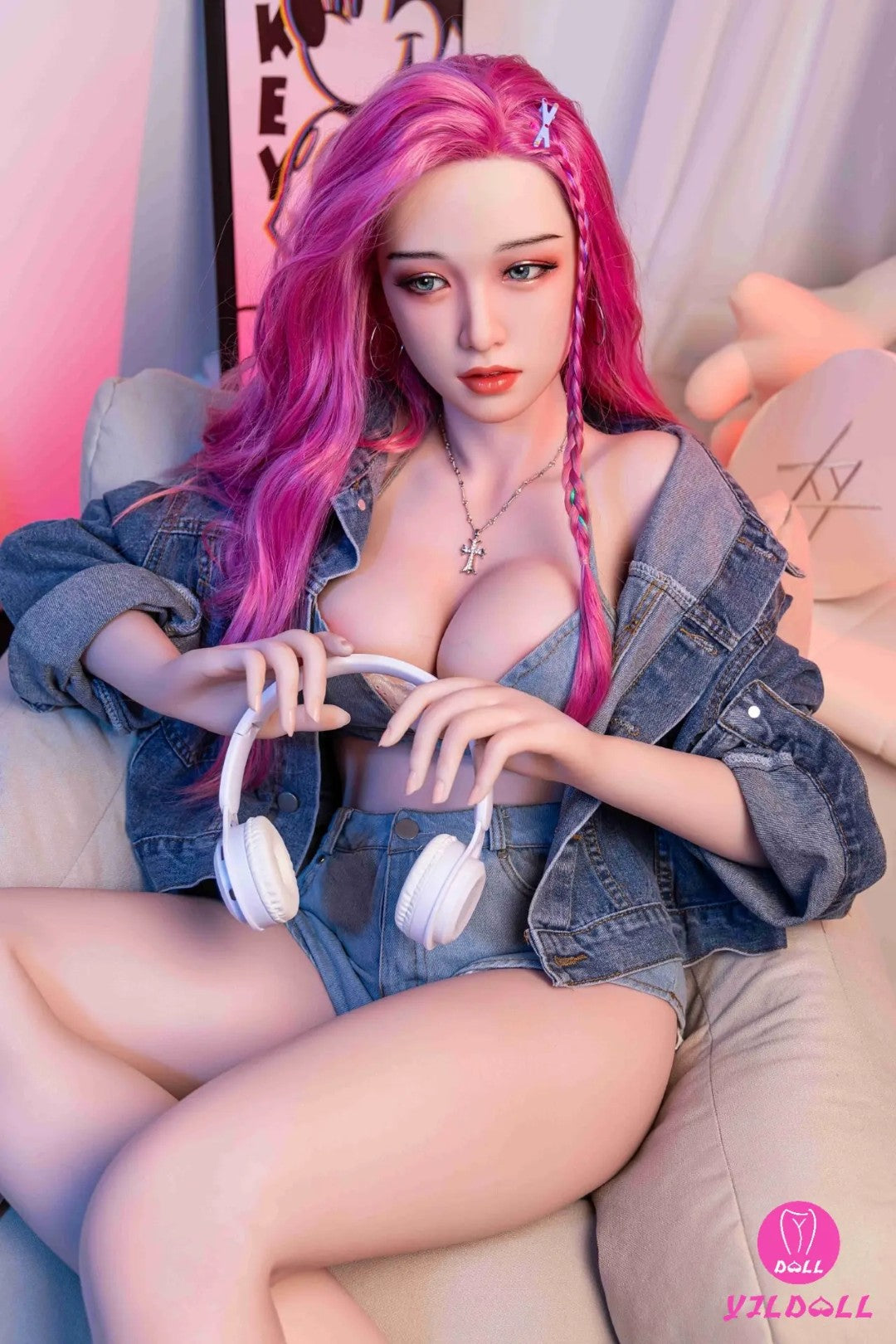 Boneca sexual Hailey (YJL Doll Copo E de 168 cm #372 Silicone)
