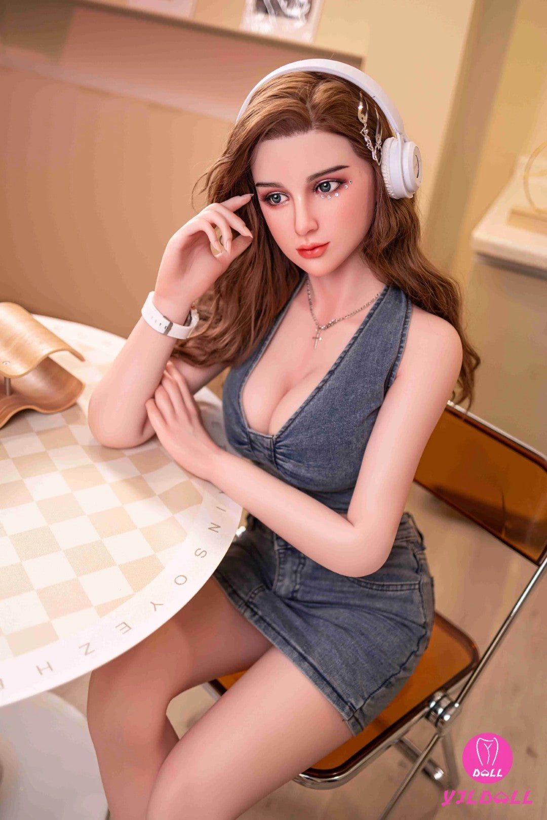 Ginna muñeca sexual (YJL Doll 168 cm E-CUP #352 Silicona)