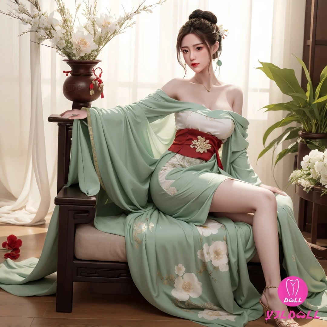 Boneca sexual Fan Jing (YJL Doll Copo D de 165cm #449 Silicone)