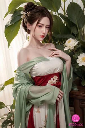 Boneca sexual fã Jing (YJL Doll 165cm D-Cup #449 Silicone)