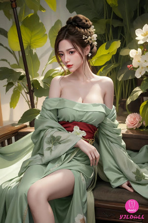Boneca sexual fã Jing (YJL Doll 165cm D-Cup #449 Silicone)