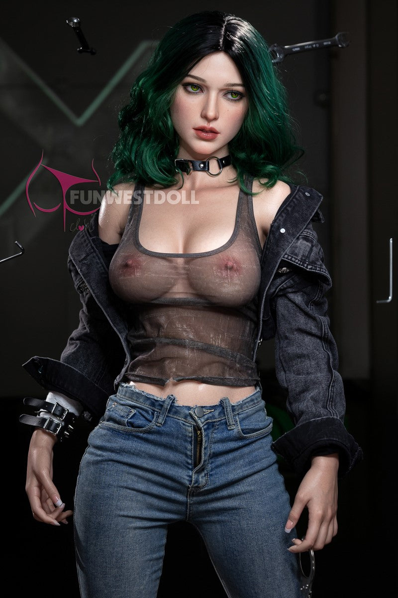 Alexa muñeca sexual (FunWest Doll 157cm D-CUP #045S Silicona)