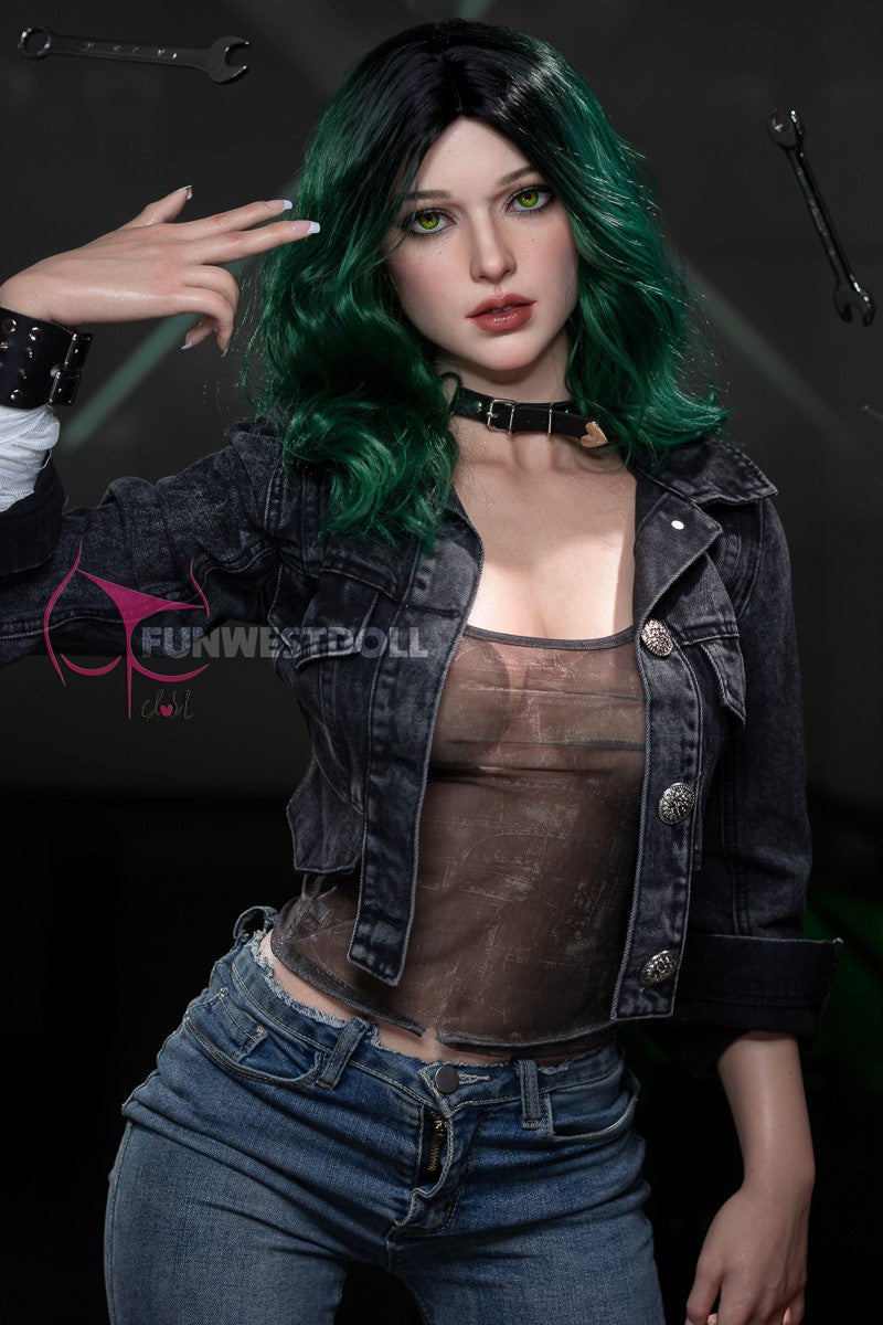 Alexa muñeca sexual (FunWest Doll 157cm D-CUP #045S Silicona)