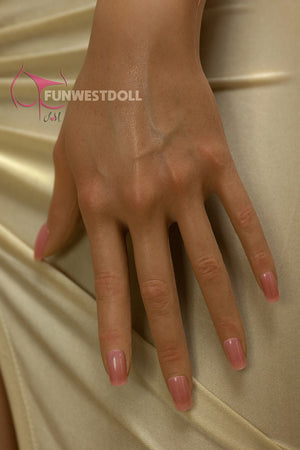 Juliette muñeca sexual (FunWest Doll Silicona de 160 cm de copa electrónica #046S)