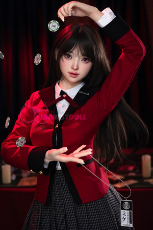 Yumeko Jabami muñeca sexual (FunWest Doll 159cm A-CUP #038S Silicone)