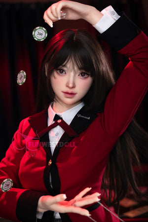 Yumeko Jabami muñeca sexual (FunWest Doll 159cm A-CUP #038S Silicone)