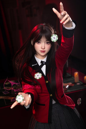 Yumeko Jabami muñeca sexual (FunWest Doll 159cm A-CUP #038S Silicone)