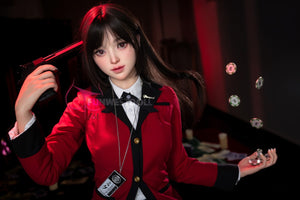 Yumeko Jabami muñeca sexual (FunWest Doll 159cm A-CUP #038S Silicone)