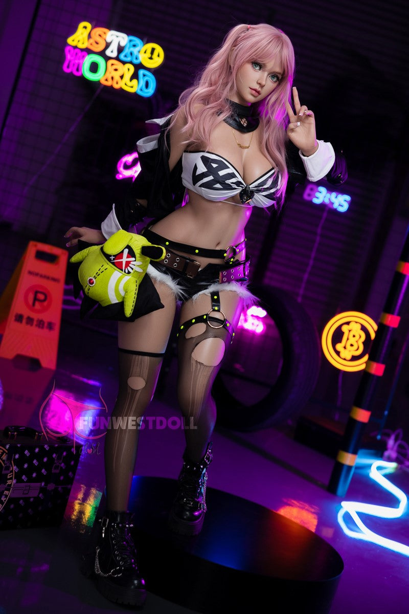 nicole muñeca sexual (FunWest Doll 157cm Copa G #036S Silicona)