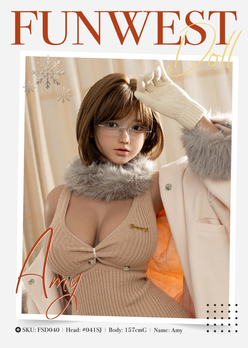 Amy Sex doll (FunWest Doll 157cm G-cup #041SJ RST silicone)