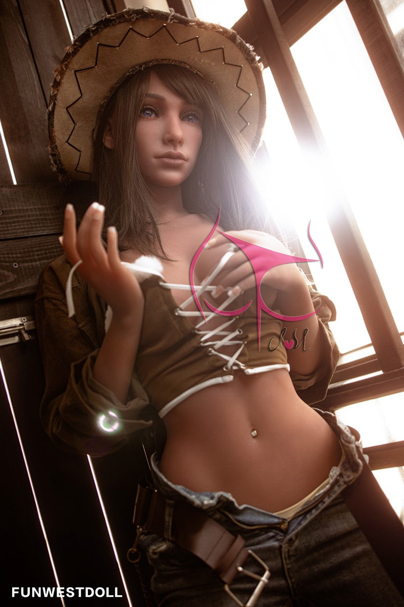 Boneca Sexual Chyna (FunWest Doll Copo C de 158cm #021 TPE)