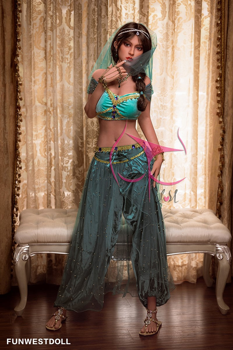Jazmín muñeca sexual (FunWest Doll 162 cm F-CUP #027 TPE)