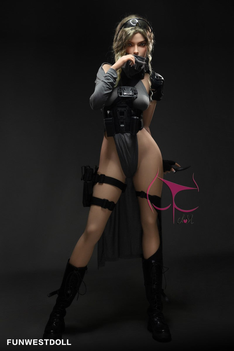 Boneca sexual Lexie (FunWest Doll Copo C de 165 cm #026 TPE)