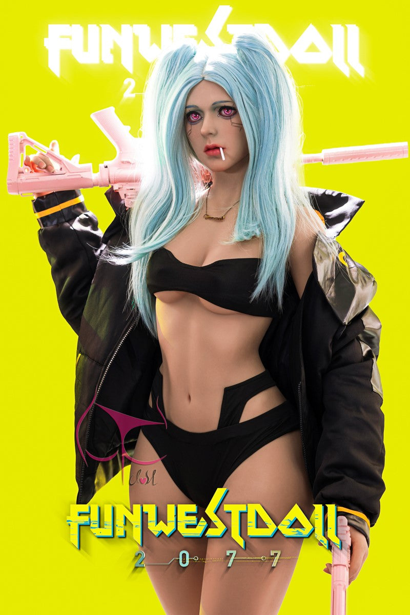 Boneca sexual Rebecca (FunWest Doll Copo C de 157cm #030 TPE)