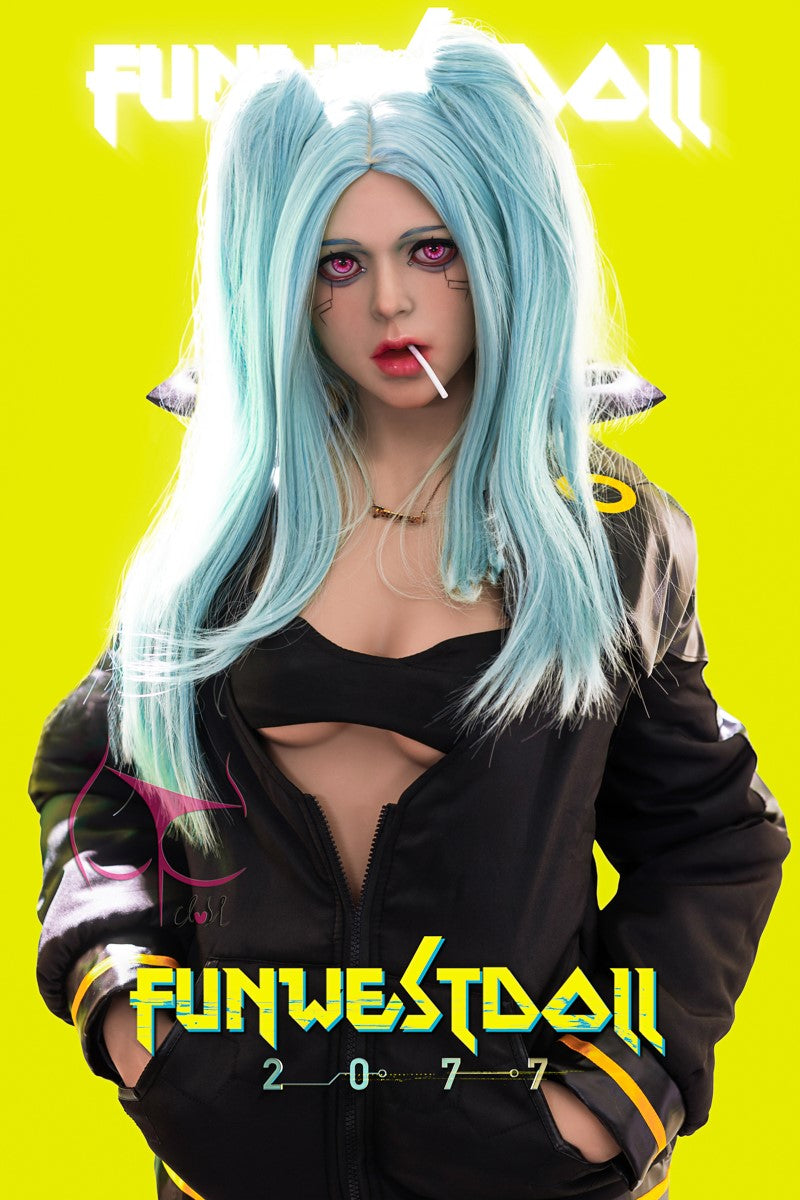 Boneca sexual Rebecca (FunWest Doll Copo C de 157cm #030 TPE)