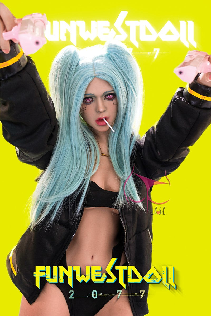 Boneca sexual Rebecca (FunWest Doll Copo C de 157cm #030 TPE)