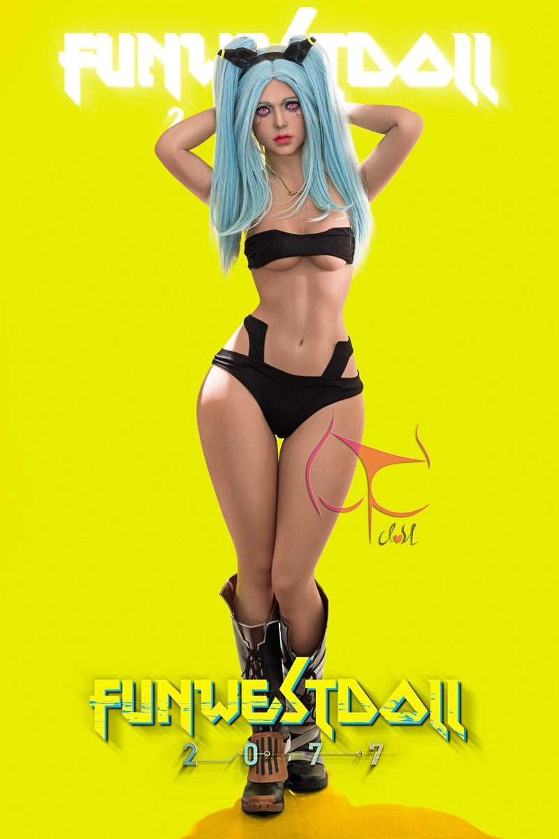 Boneca sexual Rebecca (FunWest Doll Copo C de 157cm #030 TPE)