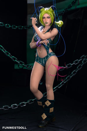 Boneca sexual jolyne (FunWest Doll 159cm A-Cup #033 TPE)