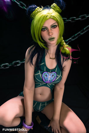Boneca sexual jolyne (FunWest Doll 159cm A-Cup #033 TPE)