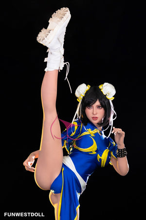 Chun Li muñeca sexual (FunWest Doll 155 cm F-CUP #032 TPE)