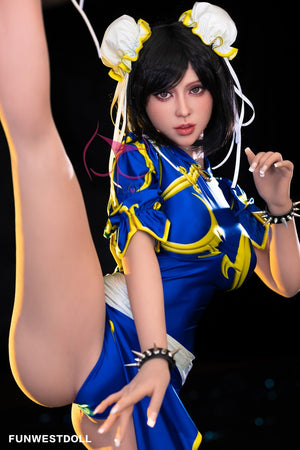 Chun Li muñeca sexual (FunWest Doll 155 cm F-CUP #032 TPE)