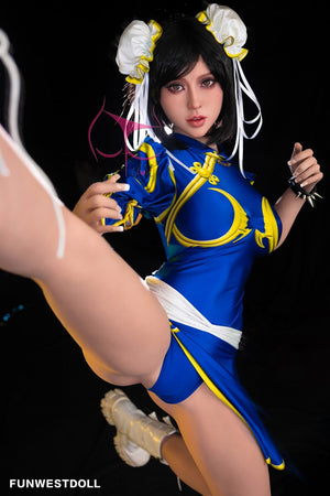Chun Li muñeca sexual (FunWest Doll 155 cm F-CUP #032 TPE)