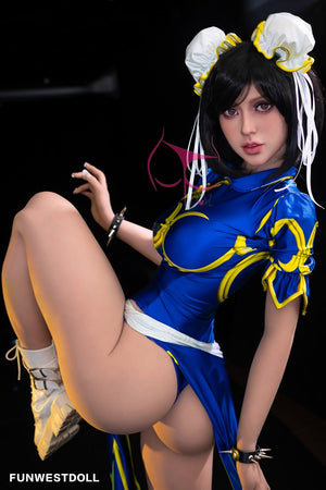 Chun Li muñeca sexual (FunWest Doll 155 cm F-CUP #032 TPE)